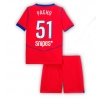 Maglie da calcio Paris Saint-Germain Willian Pacho #51 Terza Maglia Bambino 2025-26 Manica Corta + Pantaloni corti)